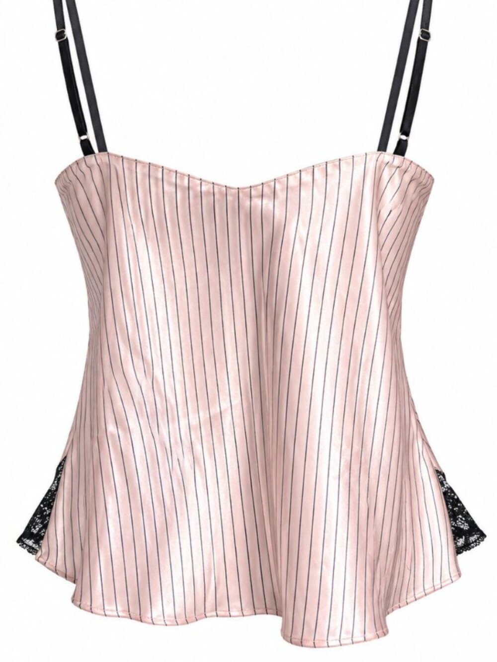 Vintage jones new york lace pinstripe top. In excellent condition - Picture 3 of 3